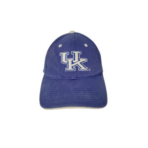 HMI Headwear Blue Kentucky Wildcats Basketball NCAA Hook & Loop Men's Cap Hat